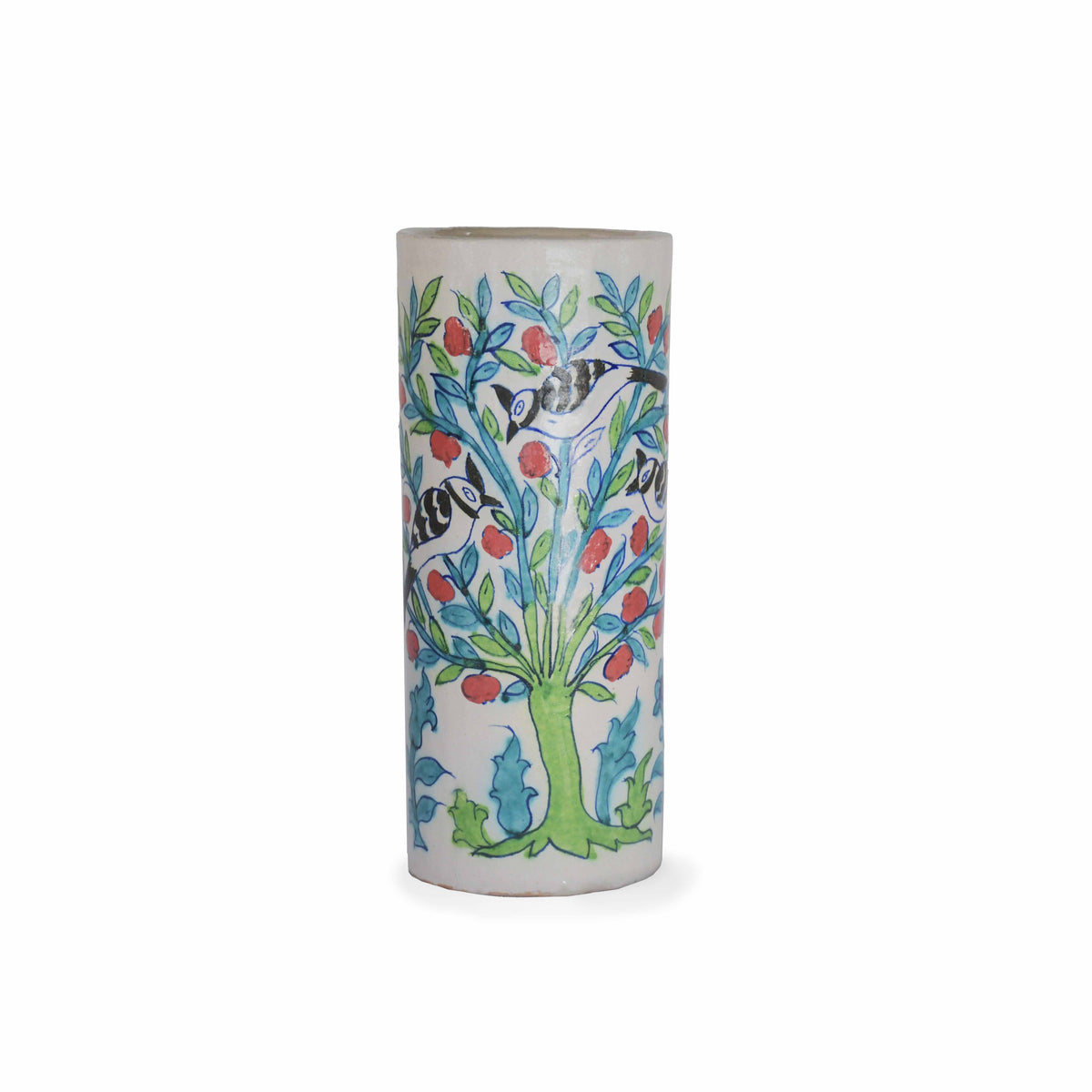 Tree of Life Terracotta Vase