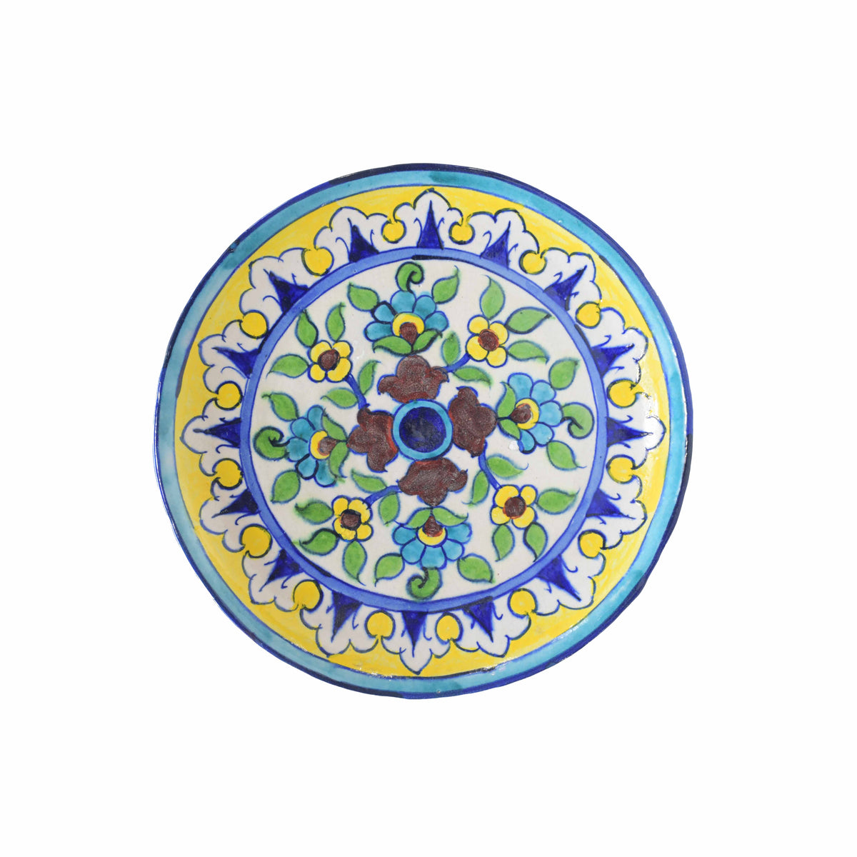 Floral Medallion Wall Plate
