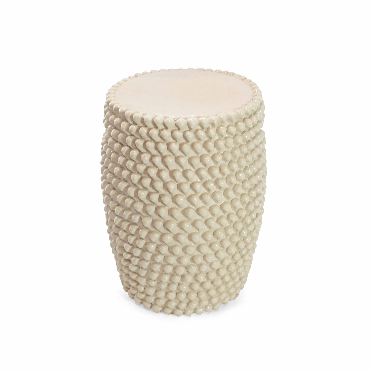 Ivory Petal Stool