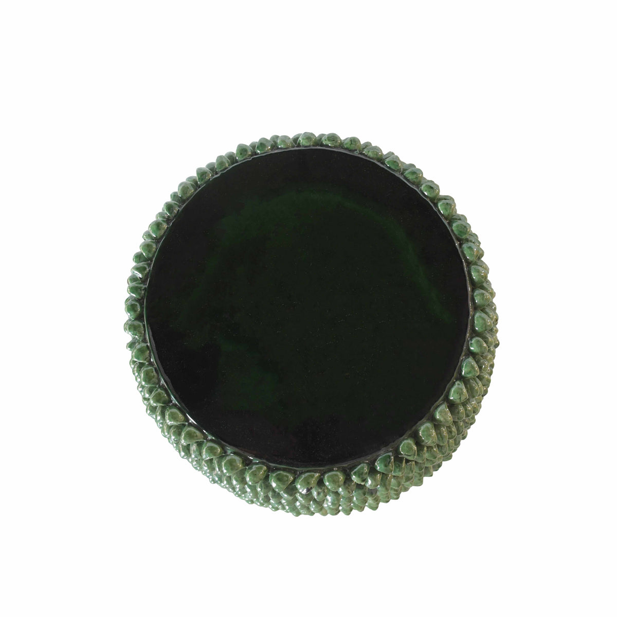 Emerald Pinecone Stool