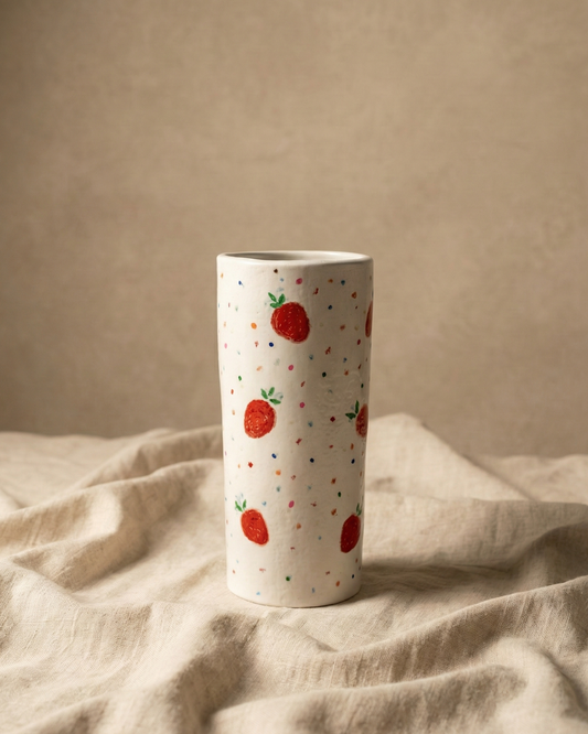 Berry Confetti Vase