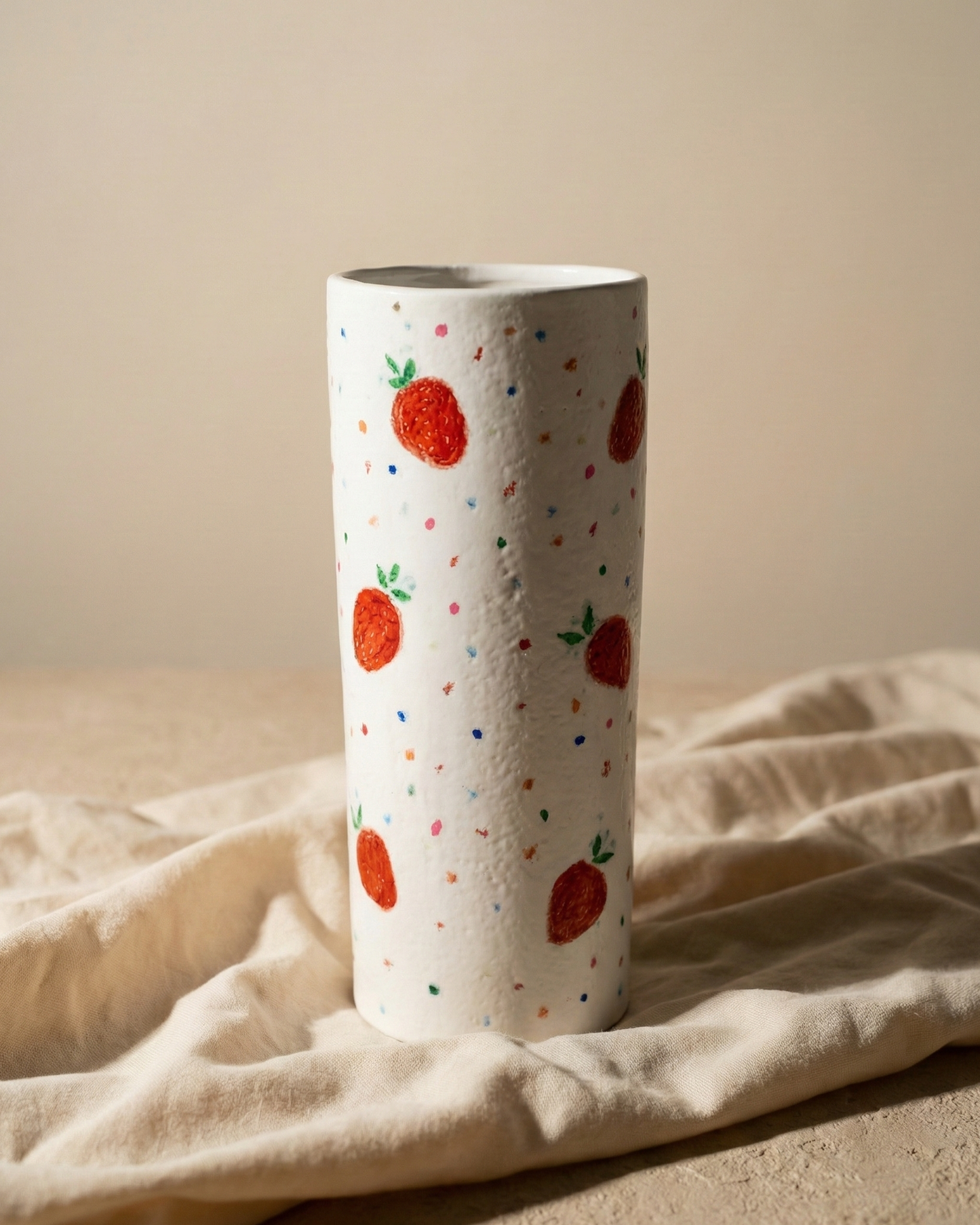 Berry Confetti Vase