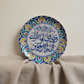 Islamic Calligraphy Ceramic Plate