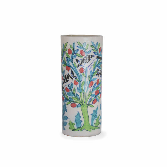 Tree of Life Terracotta Vase