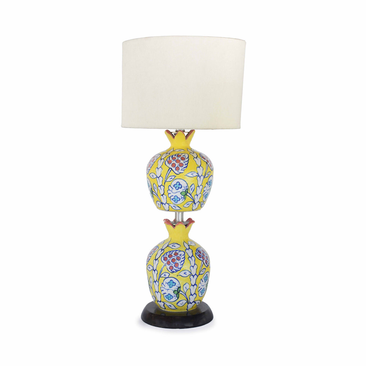 Yellow Pomegranate Table Lamp