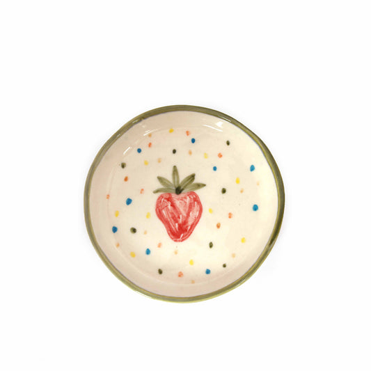Strawberry Confetti Coaster