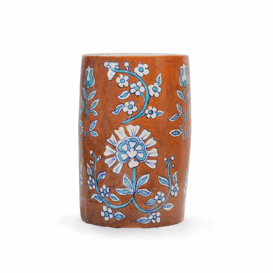 Rust Bloom Stool