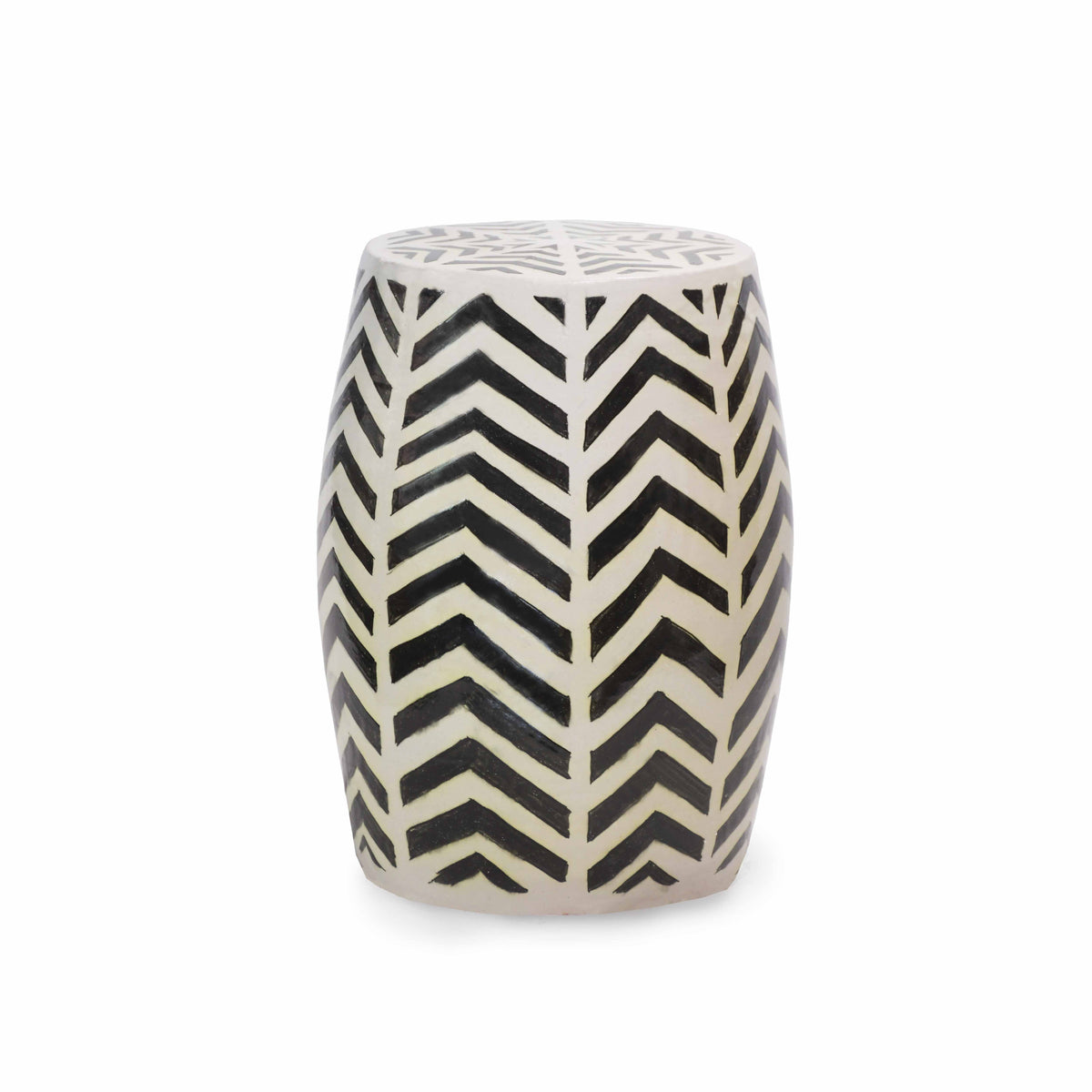 Chevron Stripe Stool