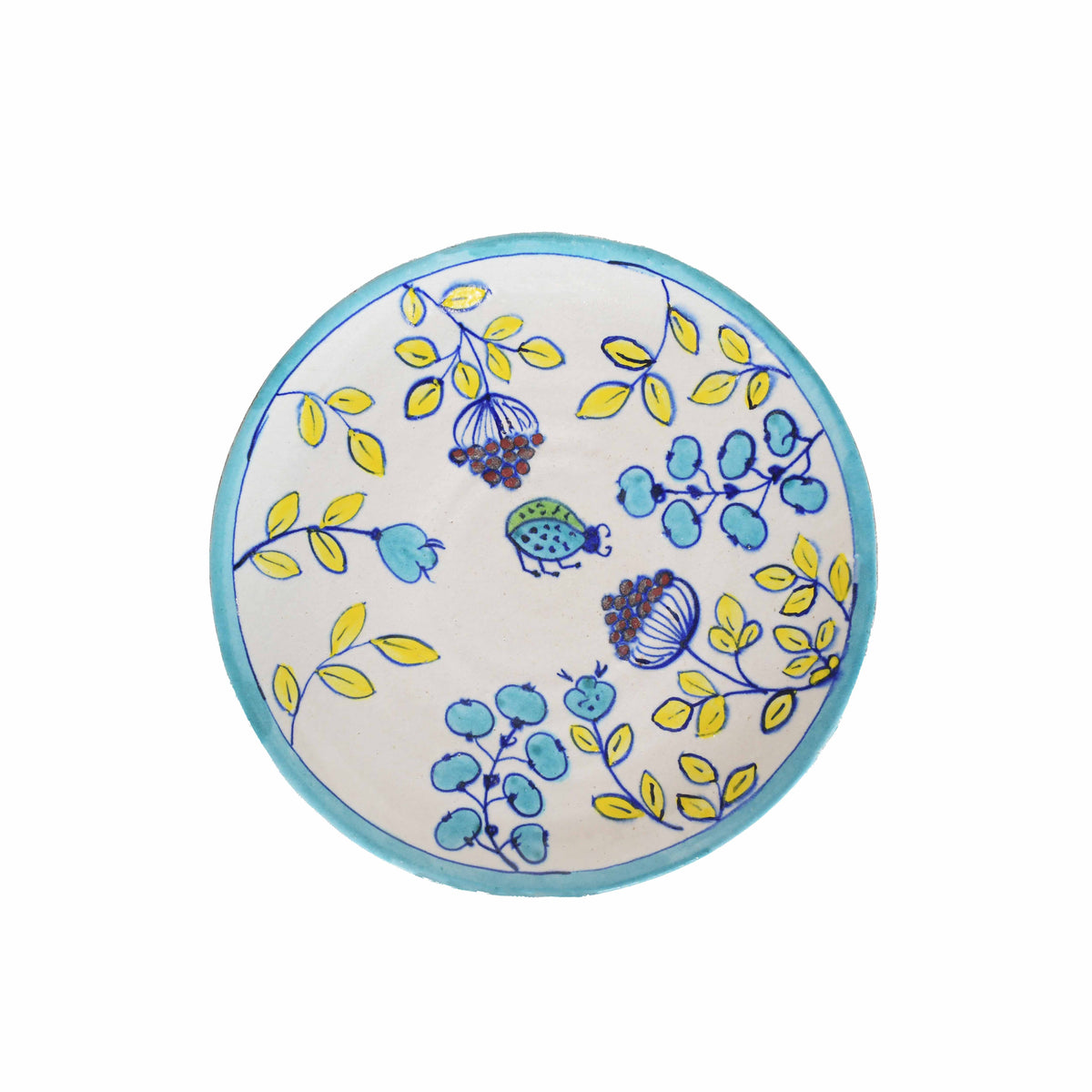 Bird and Berry Wall Plate