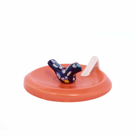 Incense Stick Coaster Orange