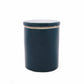Deep Teal Lidded Ceramic Canister Small