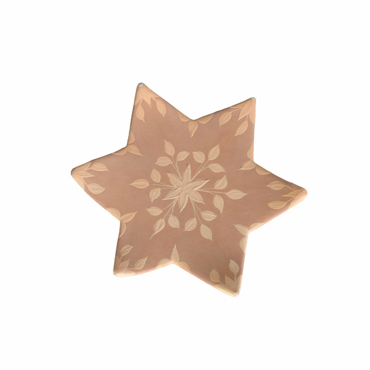 Star Leaf Terracotta Dish