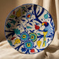Decor Plate with Bird & Floral Motifs