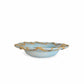Cane Trim Blue Bowl