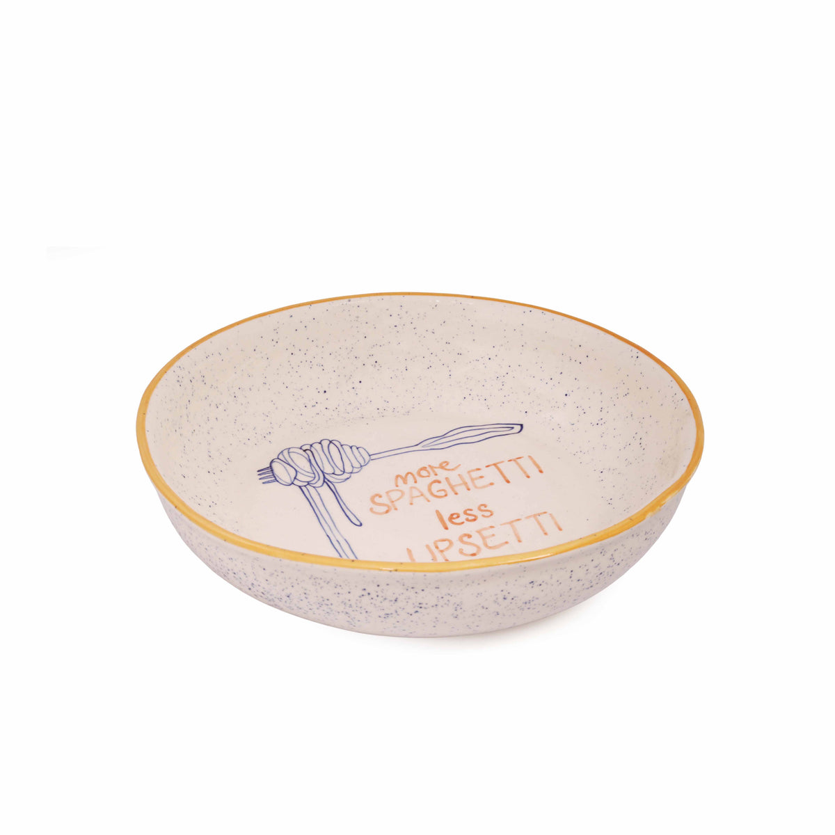 More Spaghetti Less Upsetti Bowl