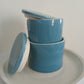 Light Blue Container with Lid