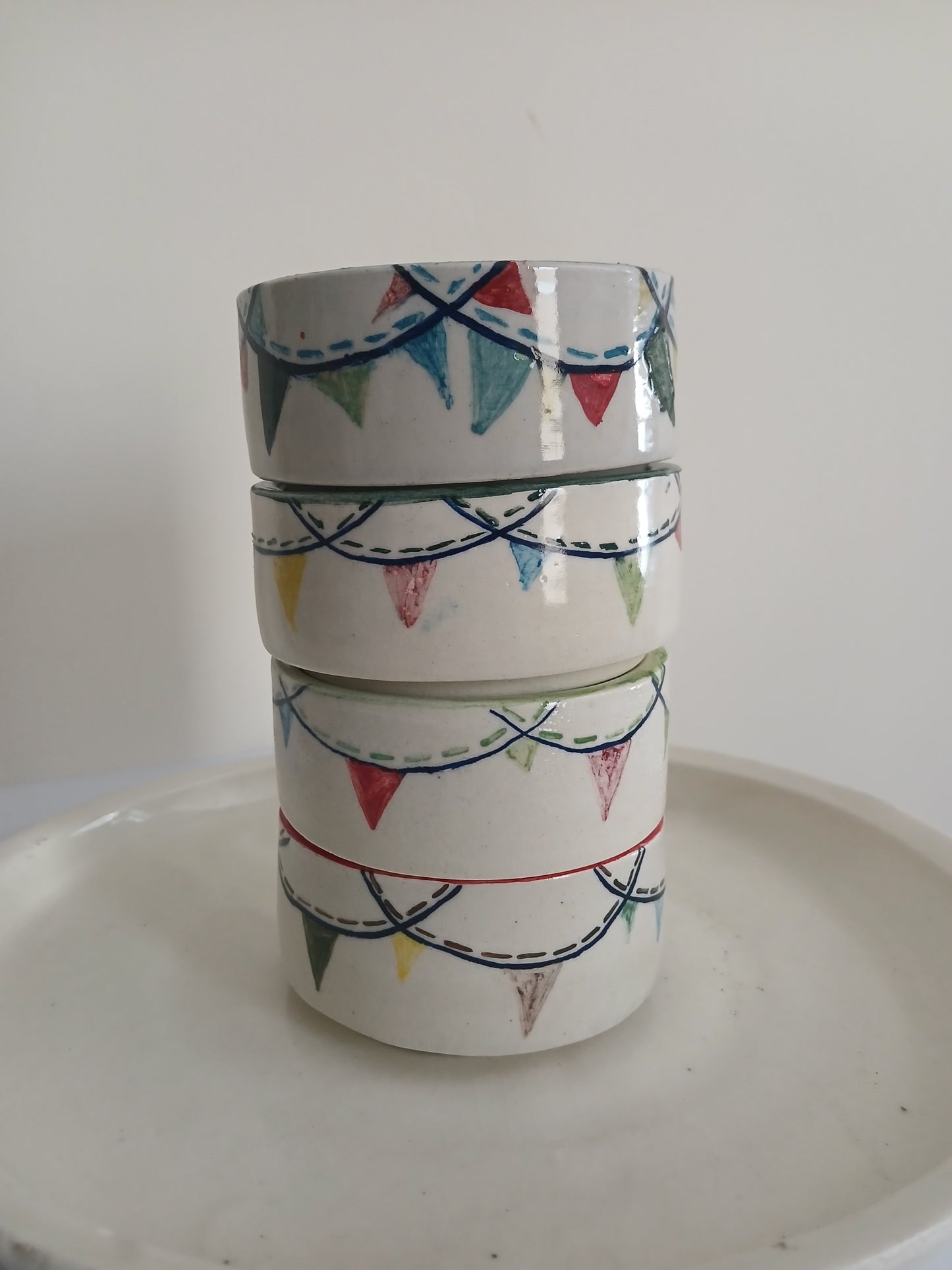 Small Round  جھنڈی Bowl