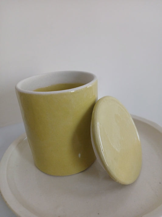 Light Green Container with Lid