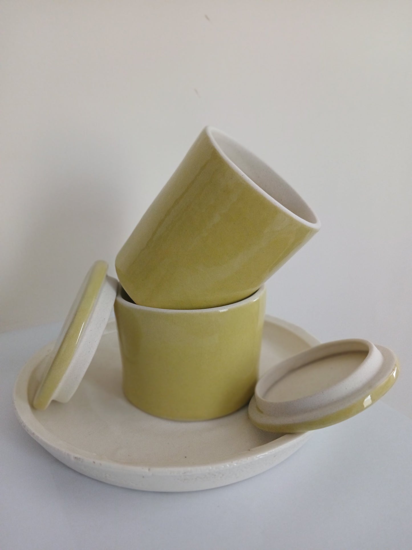 Light Green Container with Lid