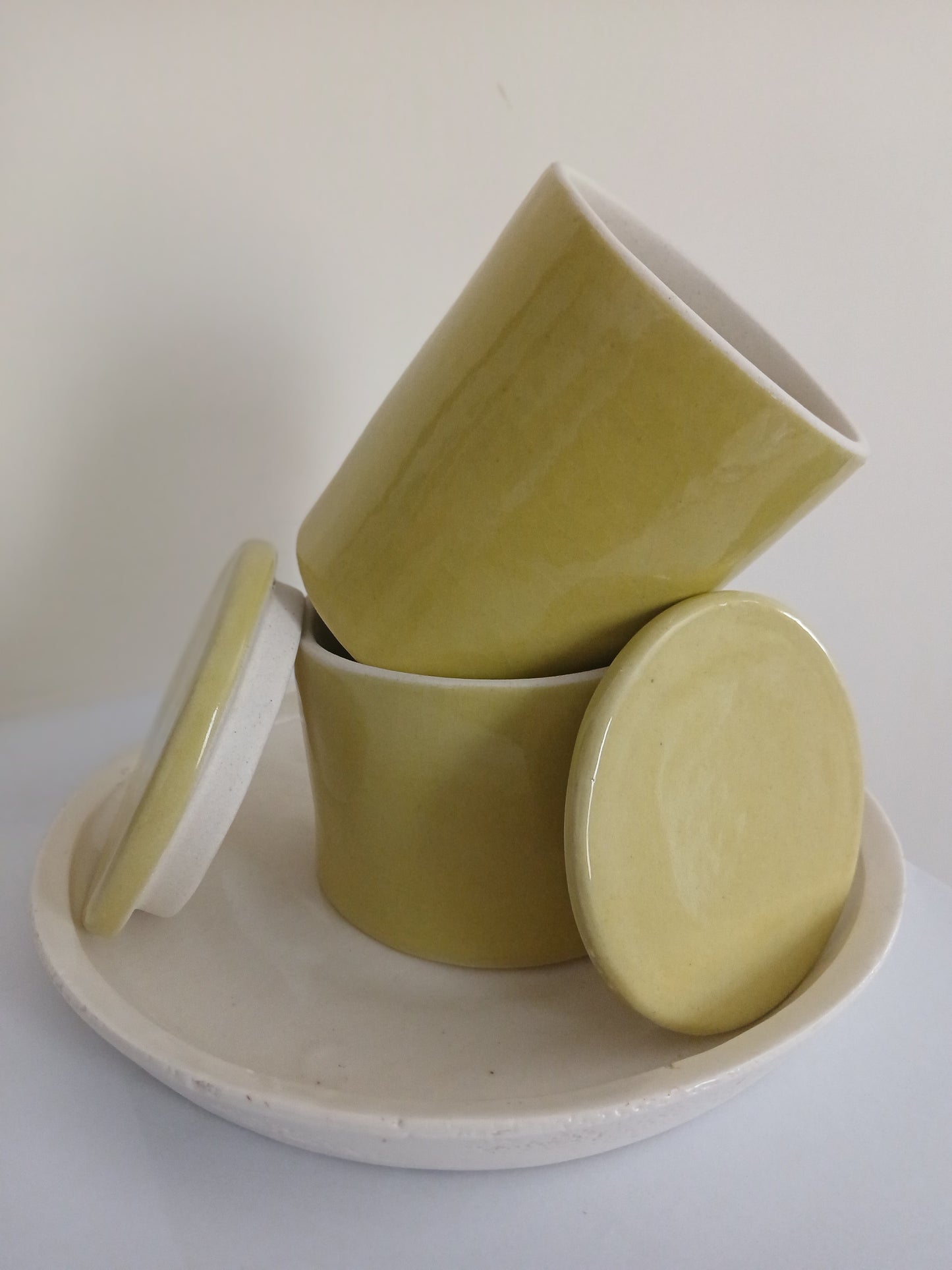 Light Green Container with Lid