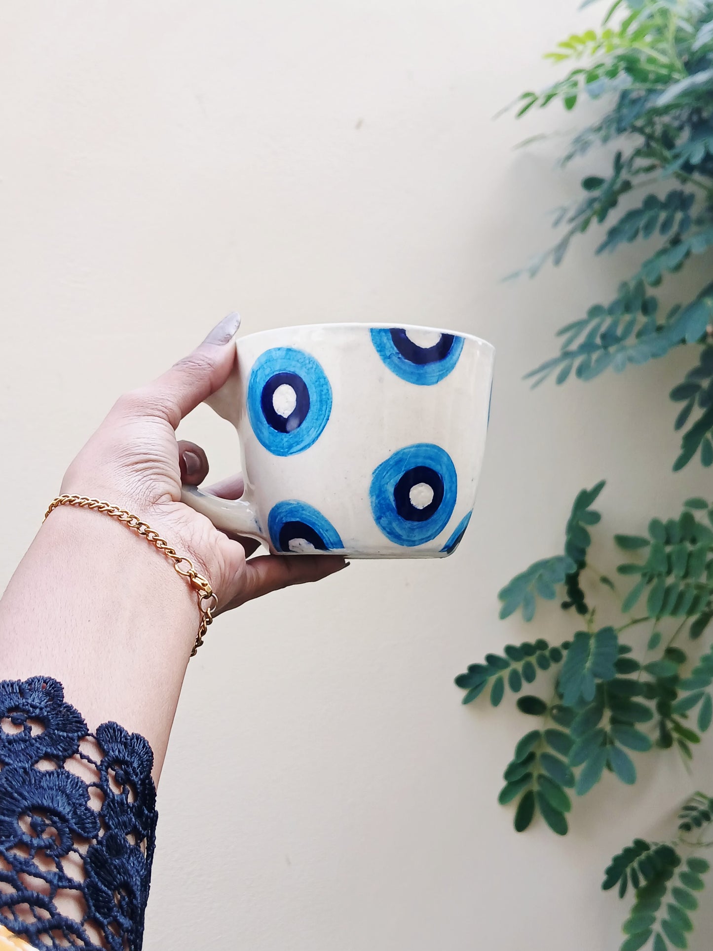 Mini Evil Eye Mug
