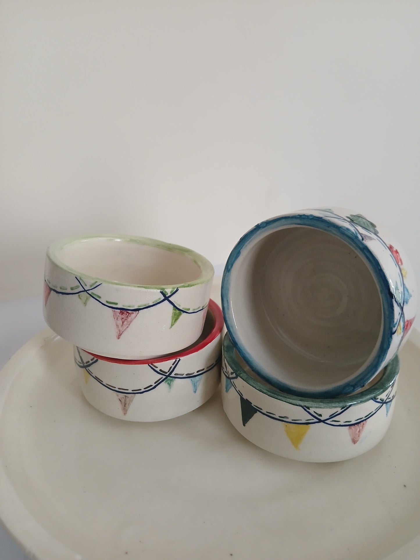 Small Round  جھنڈی Bowl