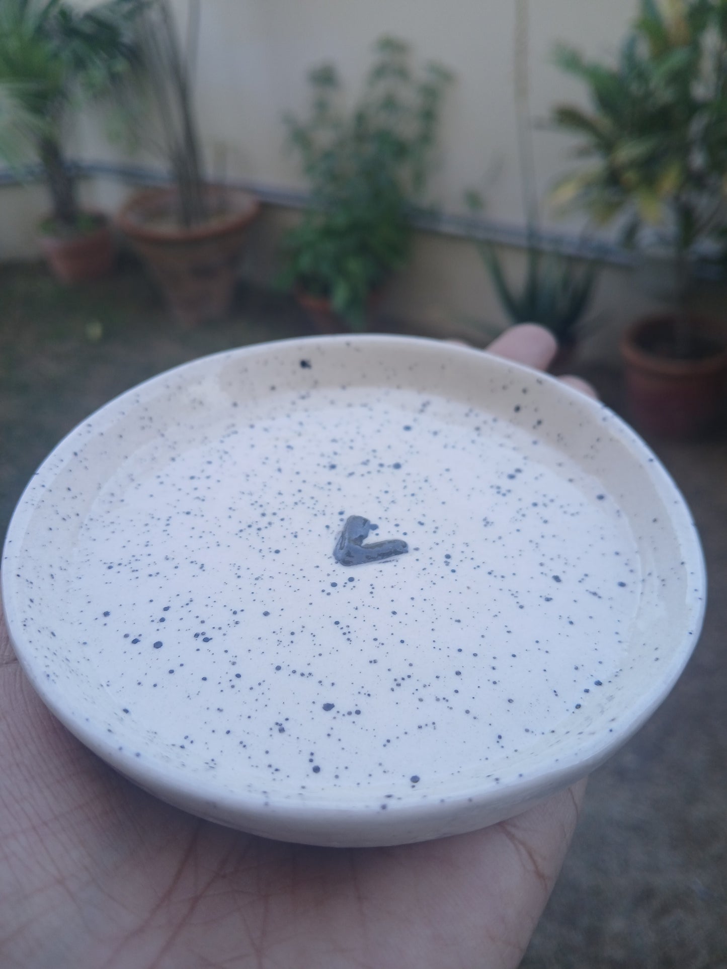 Heart with Sprinkle Coaster