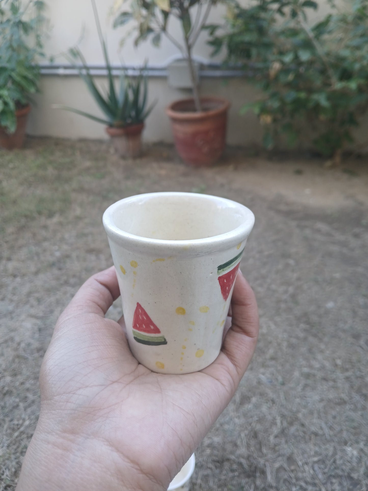 Watermelon Small Glass