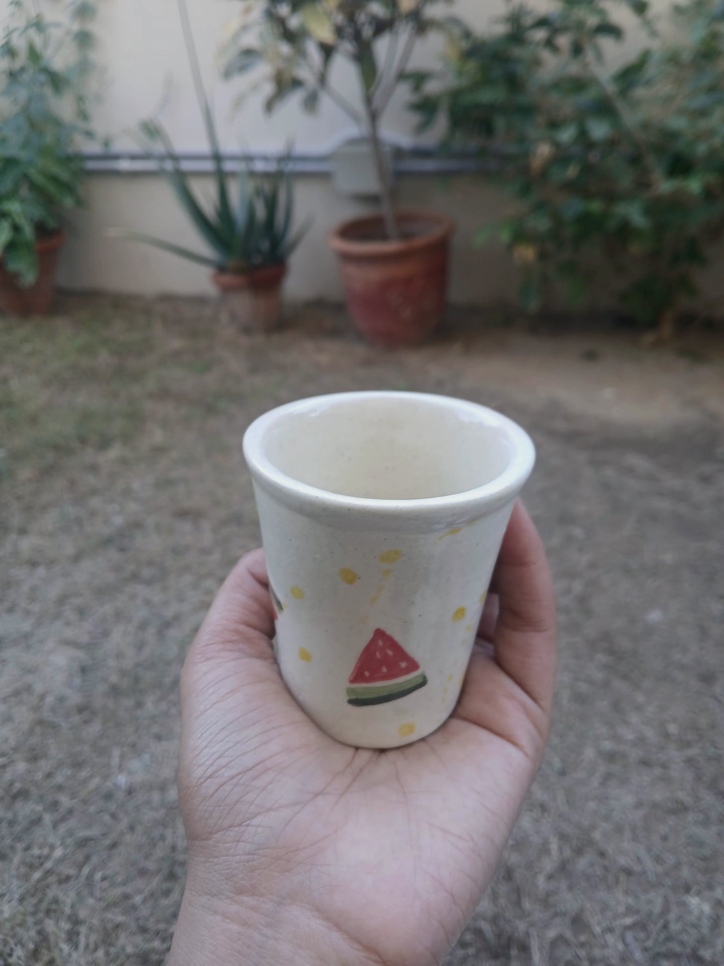 Watermelon Small Glass