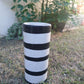 Striped Ceramic Vase
