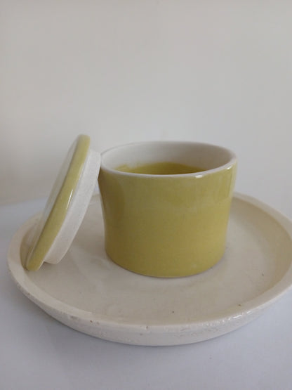 Light Green Container with Lid