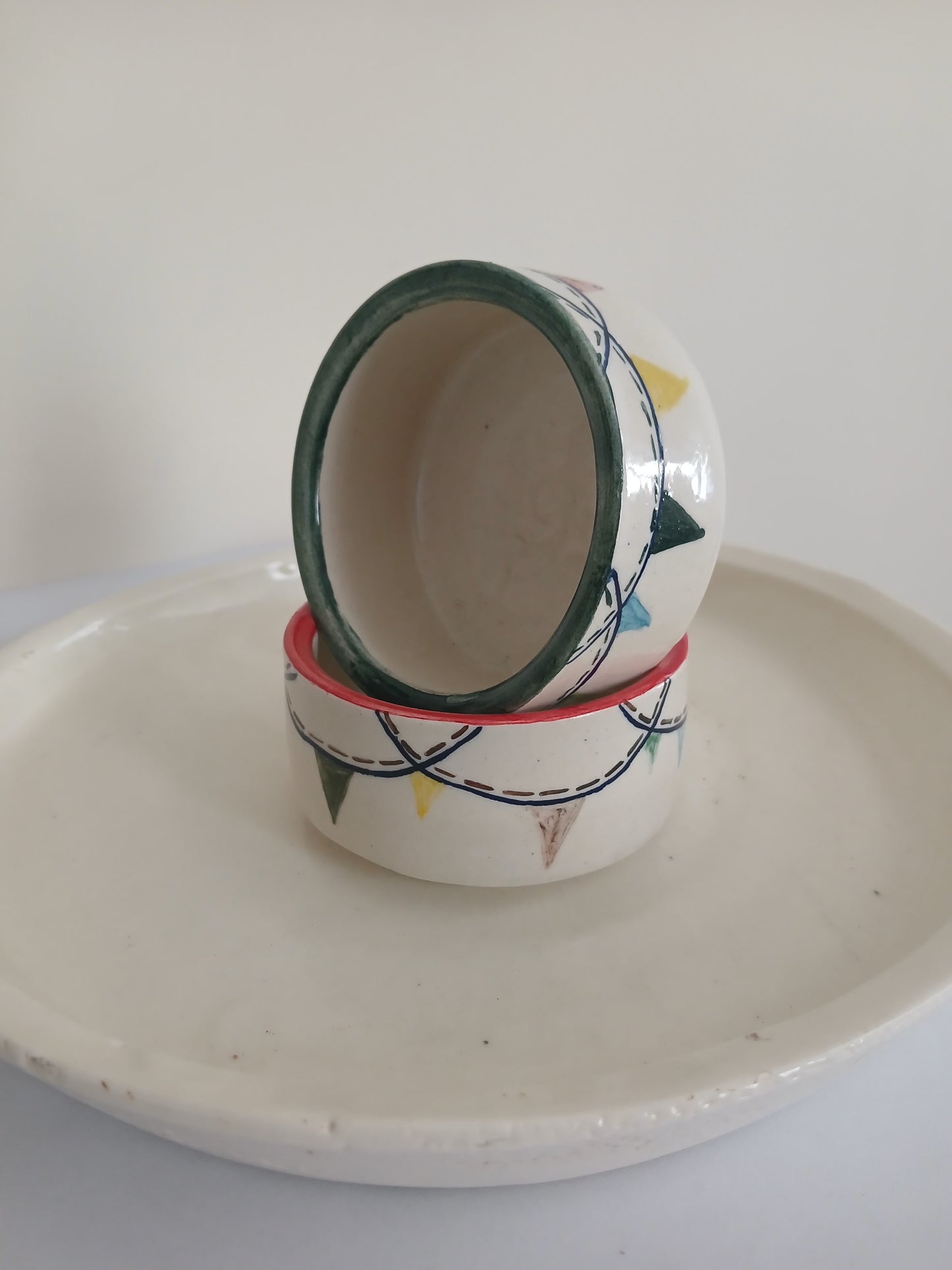 Small Round  جھنڈی Bowl