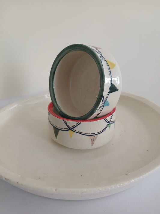 Small Round  جھنڈی Bowl