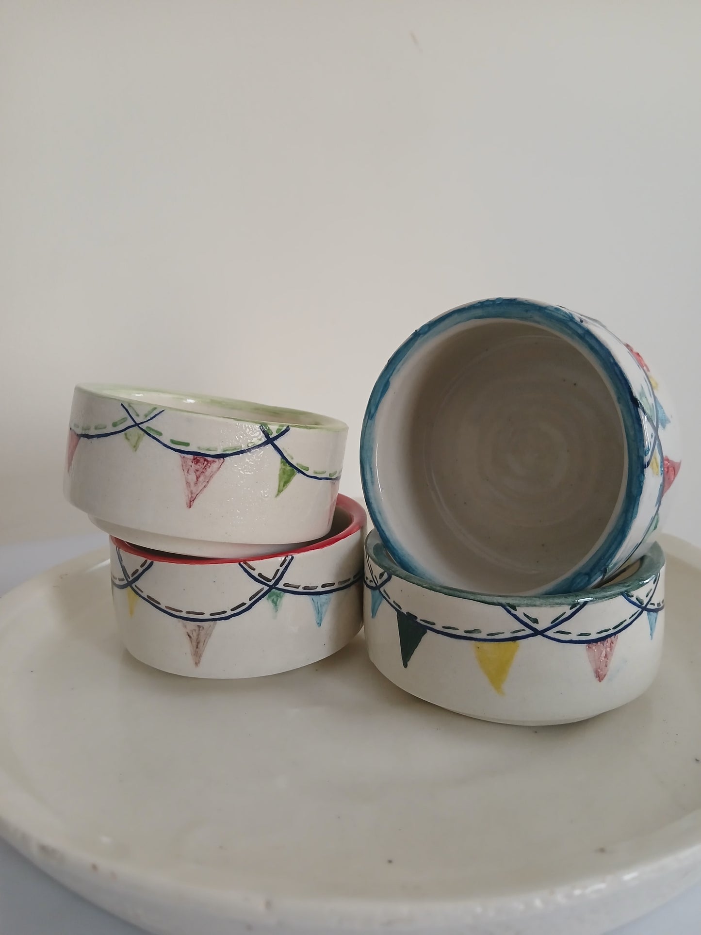 Small Round  جھنڈی Bowl