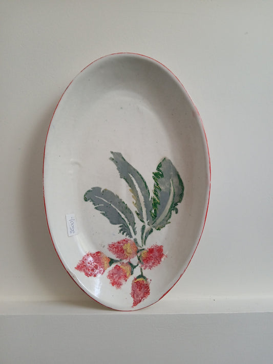 Floral Oval Platter
